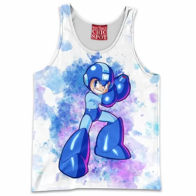 Game Tank-Top, Rockman Tank-Top, Megaman Tank-Top