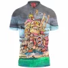 Anime Polo Shirt, Howls Moving Castle Polo Shirt, Ghibli Polo Shirt