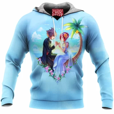 Game Fleece-Hoodie, Kingdom Hearts Fleece-Hoodie