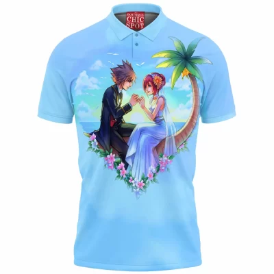 Game Polo Shirt, Kingdom Hearts Polo Shirt