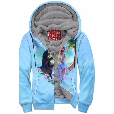 Game Zip-Fleece-Hoodie, Kingdom Hearts Zip-Fleece-Hoodie