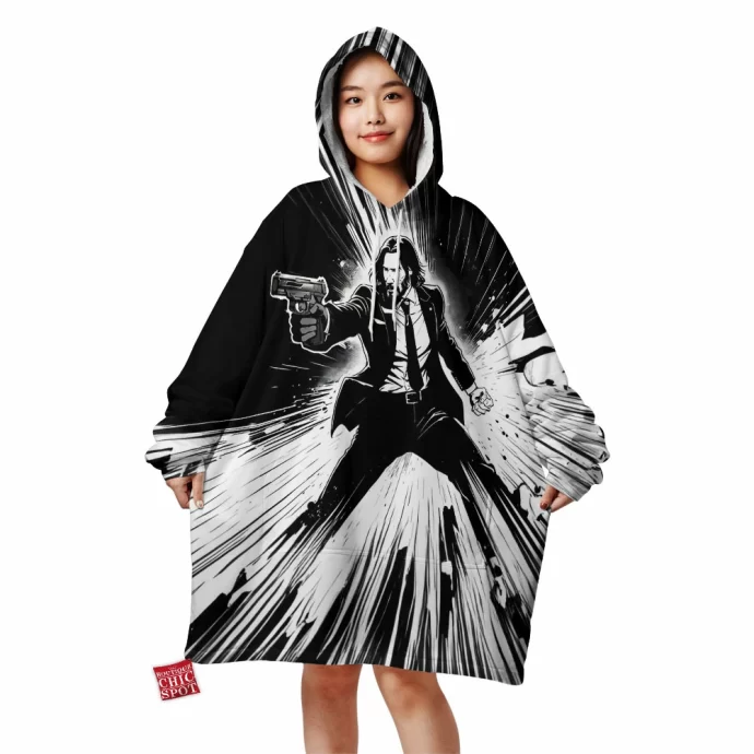 John Wick Blanket Hoodie