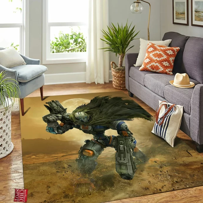 Astrobots Rectangle Rug