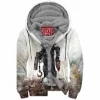 Comic Zip-Fleece-Hoodie, Lobo Zip-Fleece-Hoodie