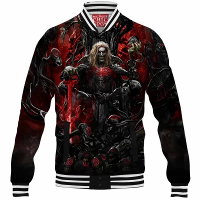Comic Baseball-Jacket, Knull Baseball-Jacket, Venom Baseball-Jacket