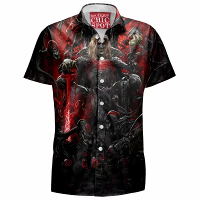 Comic Hawaiian-Shirt, Knull Hawaiian-Shirt, Venom Hawaiian-Shirt