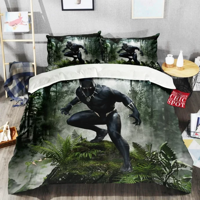 Black Panther Bedding Set