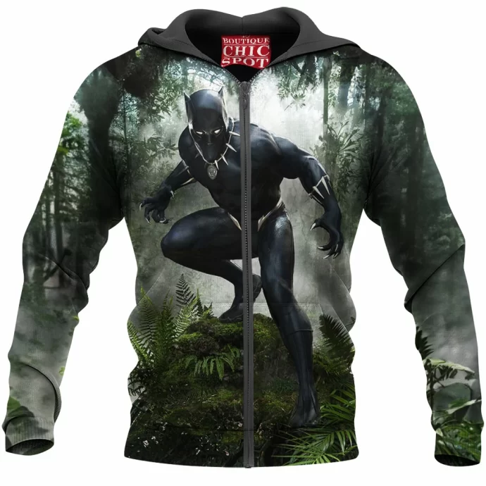 Black Panther Zip Hoodie