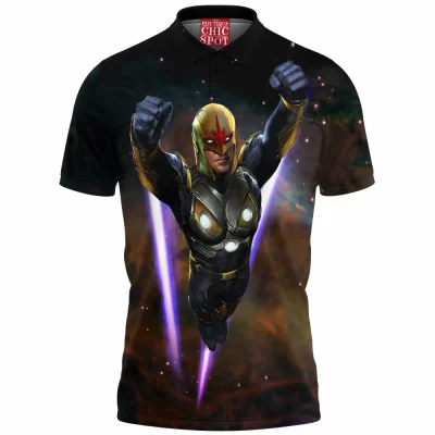 Comic Polo Shirt, Nova Polo Shirt