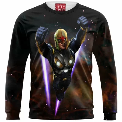 Comic Sweatshirt, Superhero Sweatshirt