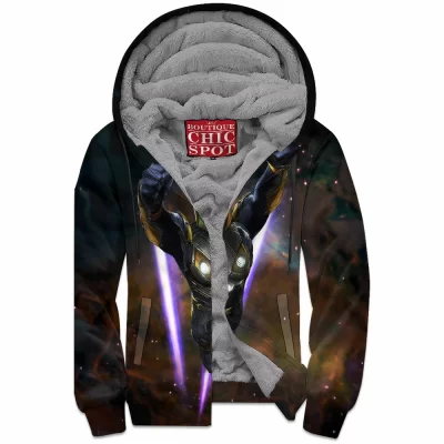 Comic Zip-Fleece-Hoodie, Nova Zip-Fleece-Hoodie