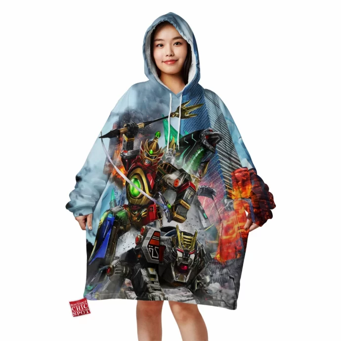 Power Rangers Blanket Hoodie