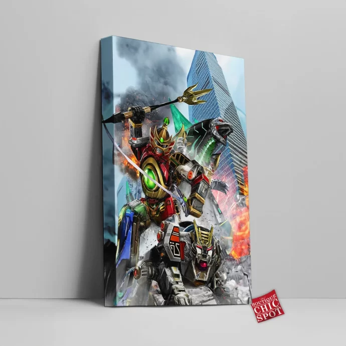 Power Rangers Canvas Wall Art