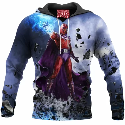 Comic Hoodie, Magneto Hoodie, X-men Hoodie