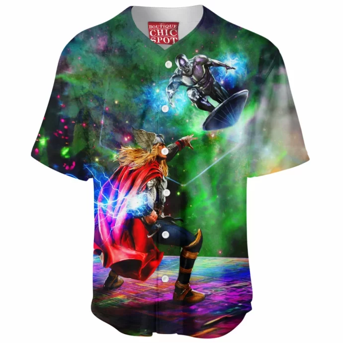 Thor Vs Surfer Baseball Jersey