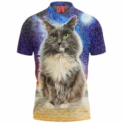 Cat Polo Shirt