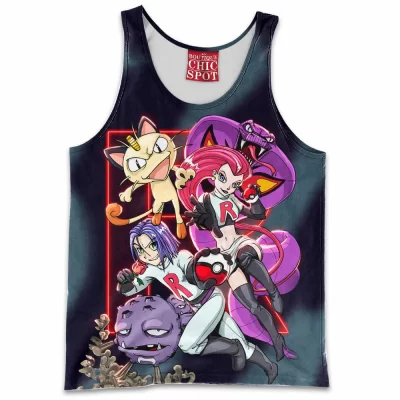 Anime Tank-Top, Pokemon Team Rocket Tank-Top