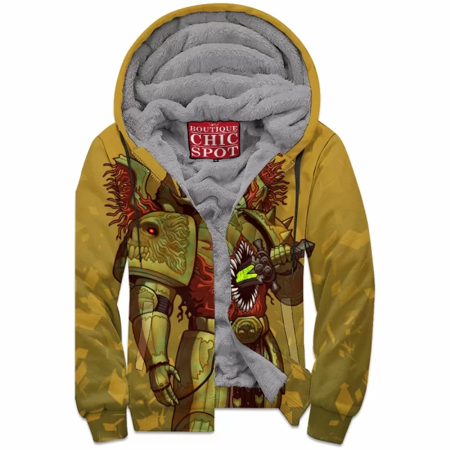 T TRINH Boutique 5549 Zip Fleece Hoodie