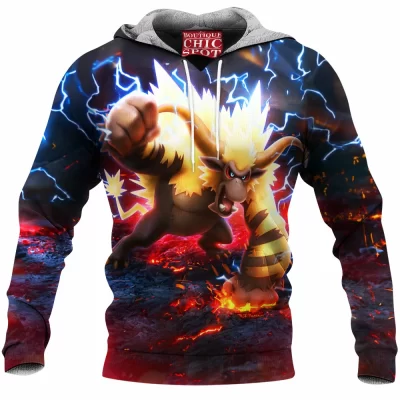Anime Fleece-Hoodie, Pokemon Fleece-Hoodie, Game Fleece-Hoodie, Monster Hunter Fleece-Hoodie