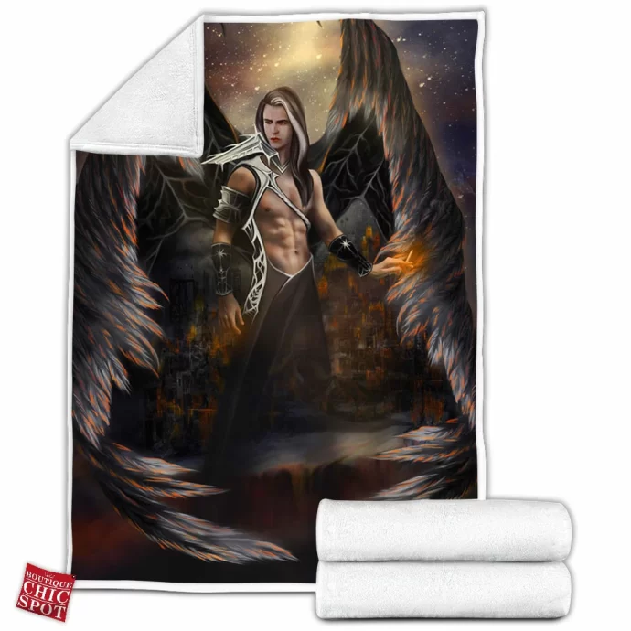 Lucifer Fleece Blanket