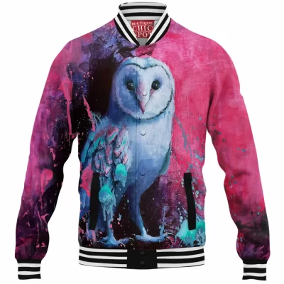 Owl Baseball-Jacket