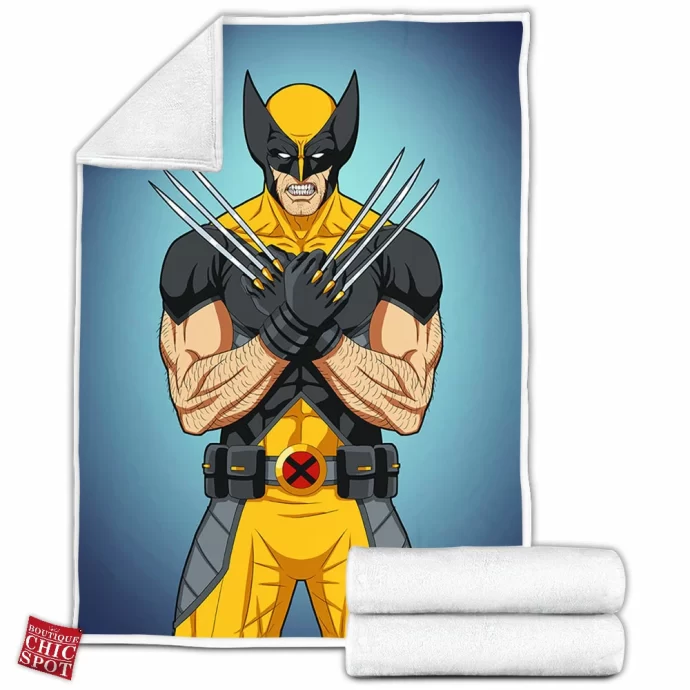 Wolverine Fleece Blanket