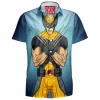 Comic Hawaiian-Shirt, Wolverine Hawaiian-Shirt, X-men Hawaiian-Shirt