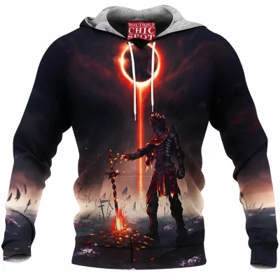Dark Souls Fleece-Hoodie, Game Fleece-Hoodie