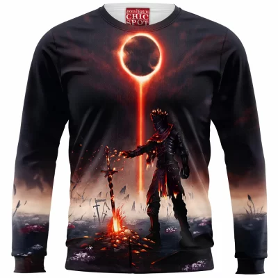 Game Zip Sweatshirt, Dark Souls Zip Sweatshirt
