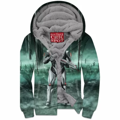 Game Zip-Fleece-Hoodie, Halo Zip-Fleece-Hoodie