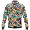 Anime Baseball-Jacket, Pokemon Baseball-Jacket