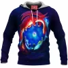 Anime Fleece-Hoodie, Mega Charizard Fleece-Hoodie, Pokemon Fleece-Hoodie