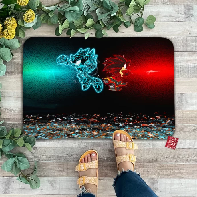 Cyber Sonic Doormat