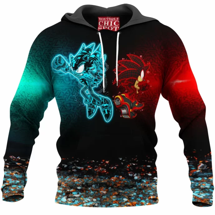 Cyber Sonic Hoodie