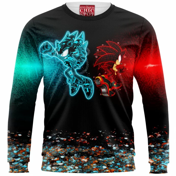 Cyber Sonic Sweatshirt