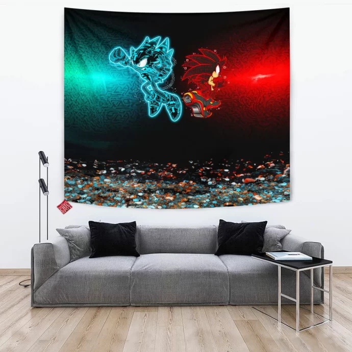 Cyber Sonic Tapestry