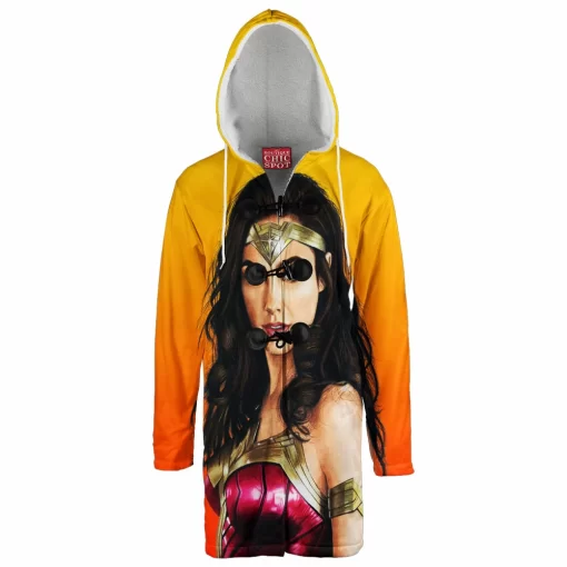 Wonder Woman Hooded Cloak Coat