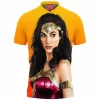 Comic Polo Shirt, Wonder Woman Polo Shirt