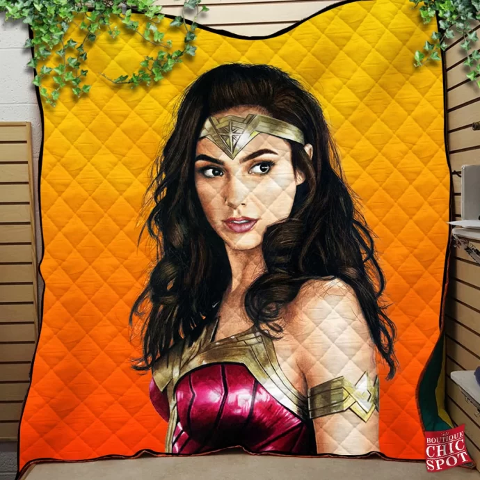 Wonder Woman Quilt Blanket