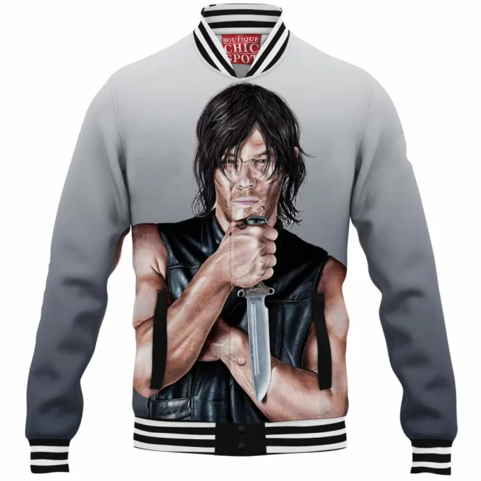 Norman Reedus as Daryl Dixon Baseball Jacket