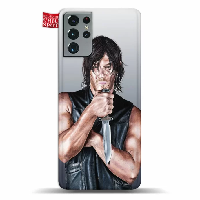 Norman Reedus as Daryl Dixon Phone Case Samsung