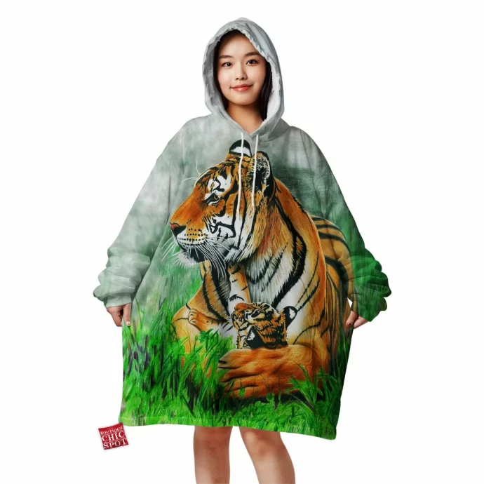 Tiger Blanket Hoodie