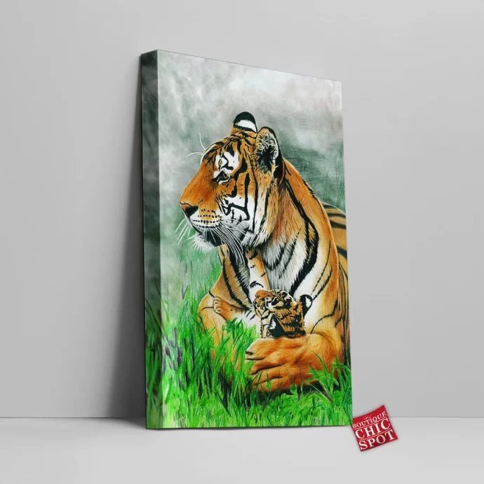 Tiger Canvas Wall Art