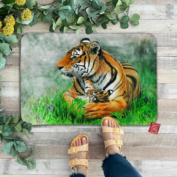 Tiger Doormat