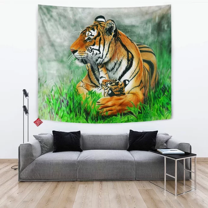 Tiger Tapestry