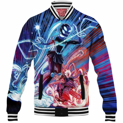 Comic Baseball-Jacket, Ghost Rider Baseball-Jacket