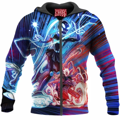 Comic Zip-Hoodie, Ghost Rider Zip-Hoodie