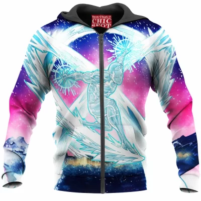 Comic Zip-Hoodie, Iceman Zip-Hoodie, X-men Zip-Hoodie