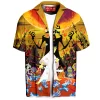 Aku Hawaiian-Shirt, Cartoon Hawaiian-Shirt, Samurai Jack Hawaiian-Shirt