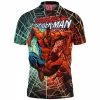 Comic Polo Shirt, Spider-man Polo Shirt